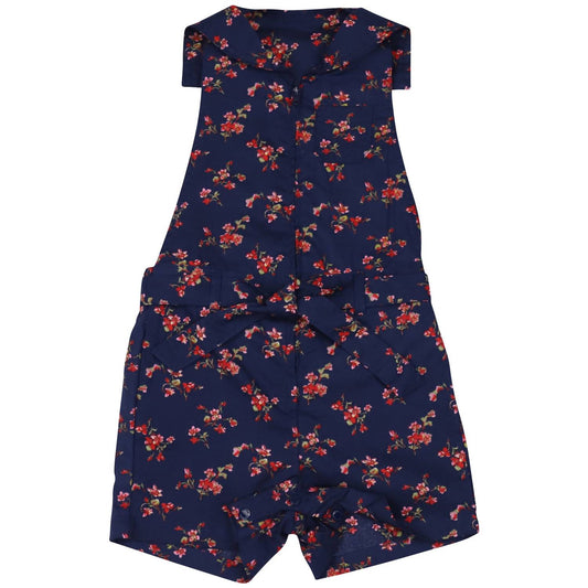 Korango Usa - Girl's Floral Zip Playsuit