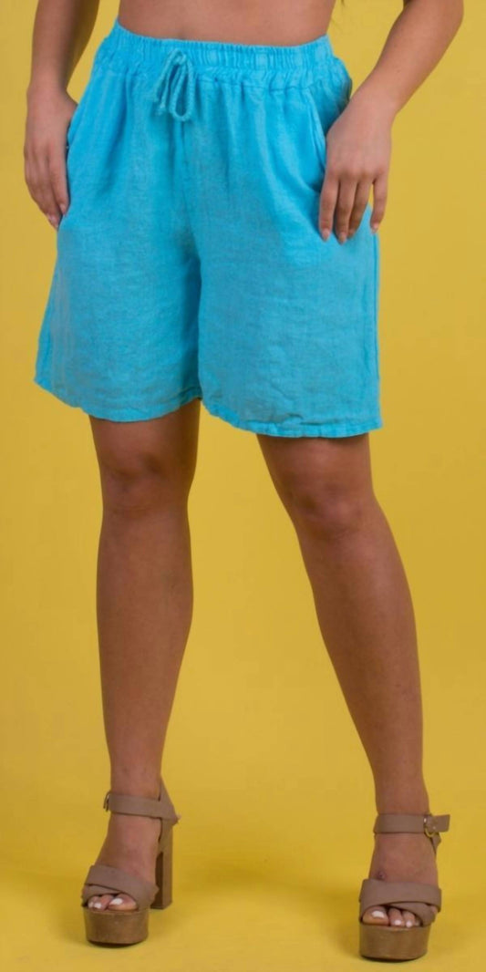 Gigi Moda - Silvana Linen Shorts