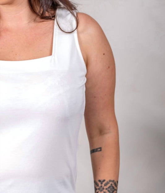 Paparazzi - Jersey Square Neck Tank Top