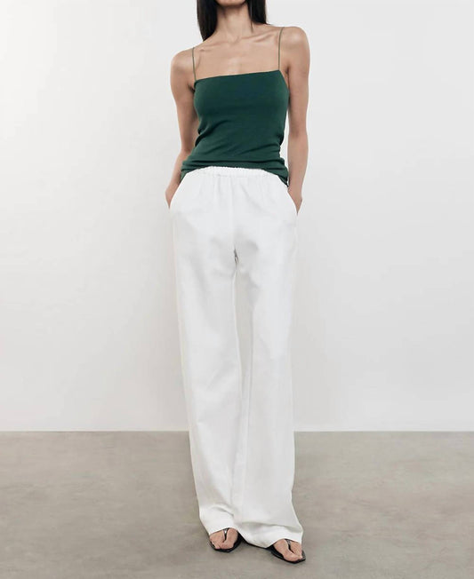 Enza Costa - Silk Knit Strappy Essentials Tank Top