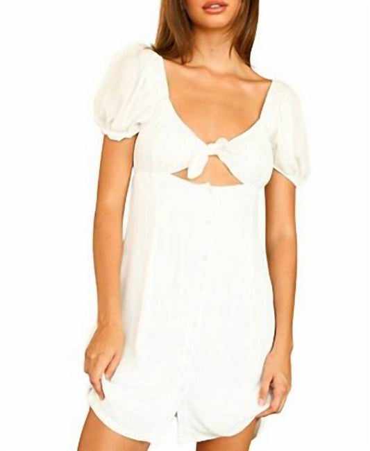 Dippin' Daisy'S - Knot Detail Peasant Dress