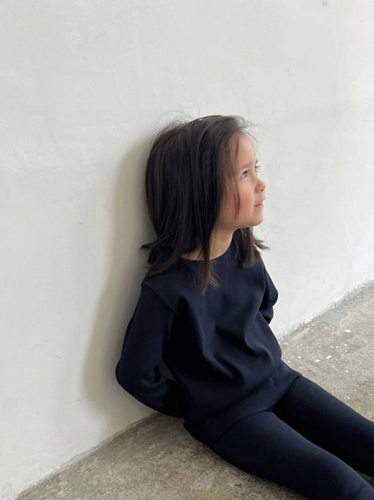 A Basic Brand - Kid's Rib Sweatshirt