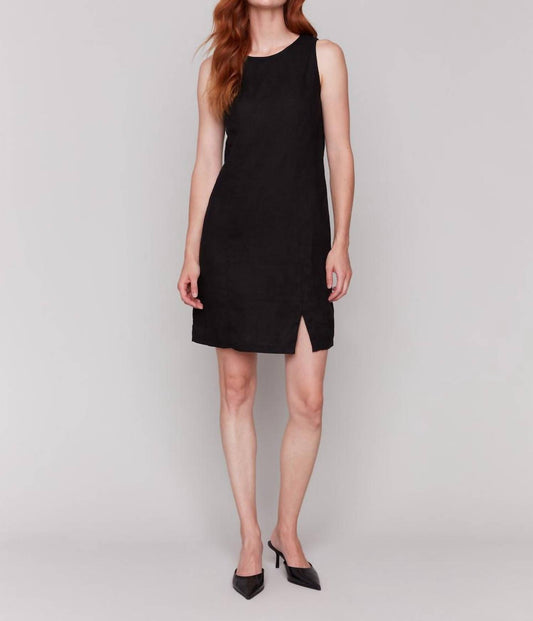 Charlie B - Sleeveless Linen Blend Dress