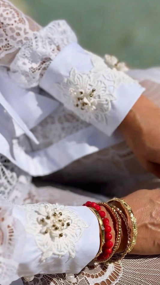 Amitee - Chantilly Laces Cover Up Set