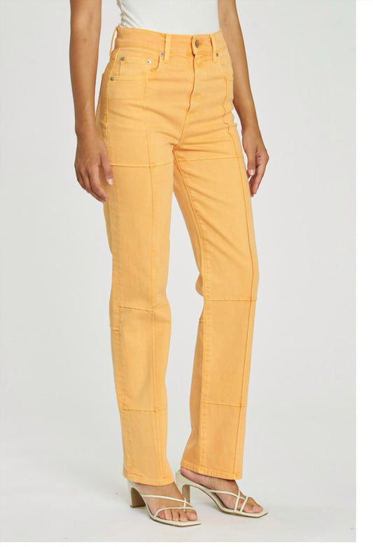 Cassie Super High Rise Straight Jean
