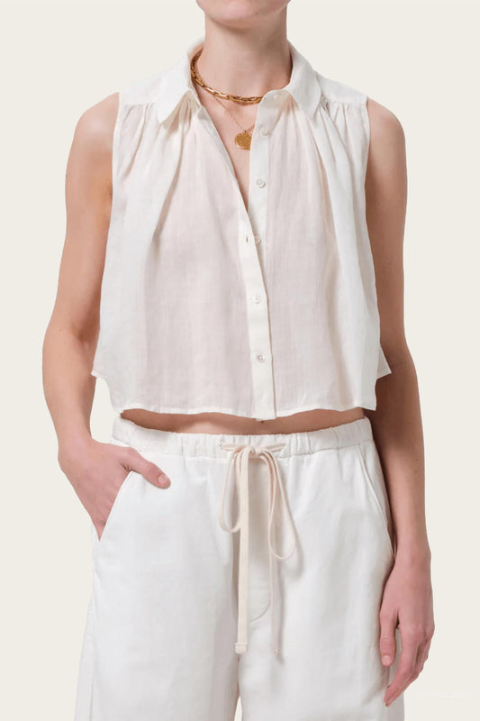 Citizens Of Humanity - Sleeveless Ambrose Crop Top