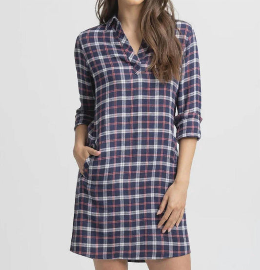Southern Tide - Kamryn Plaid Mini Dress