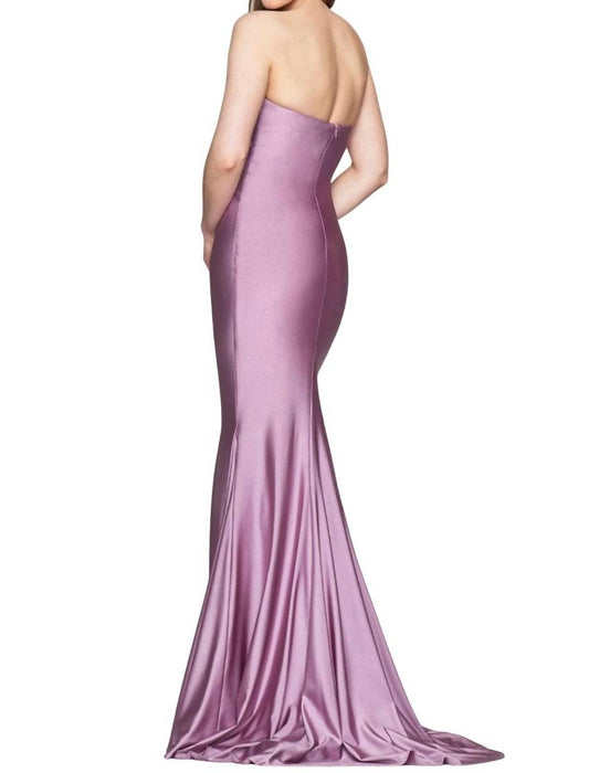 Faviana - Strapless Tight Long Dress
