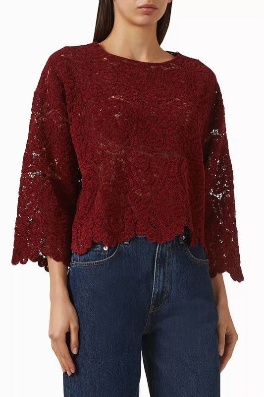 Loulou De Saison - Arold Round Neck Boxy Sweater