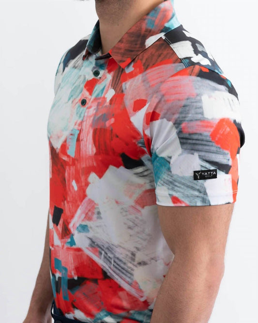 Yatta Golf - Abstract Golf Polo