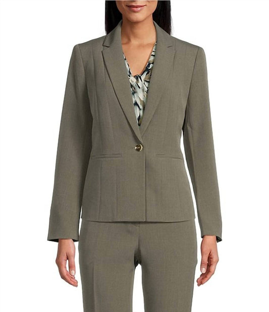 Kasper - One-button Blazer - Plus
