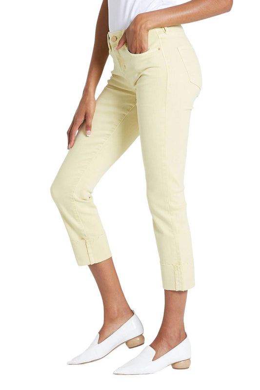 Dear John Denim - BLAIRE HIGH RISE CUFFED SLIM STRAIGHT JEANS