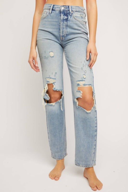 Free People - Lasso Straight Leg Jean