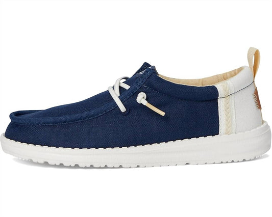 Hey Dude - Youth's Wally Craft Linen Slip On Shoes