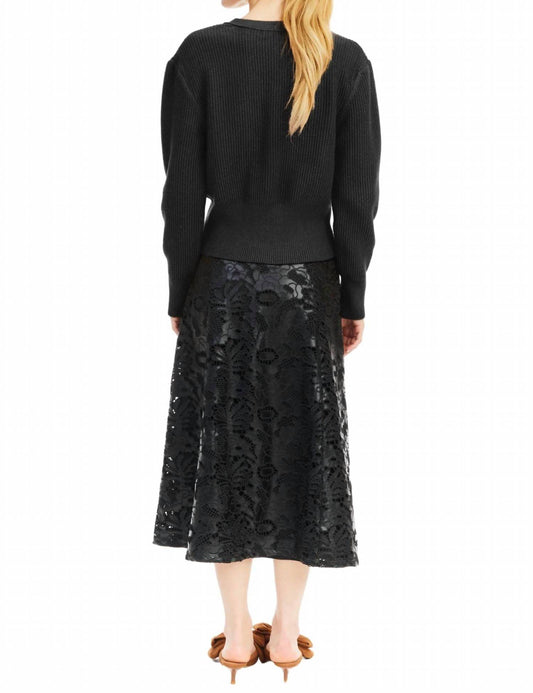 Allison New York - Soho Ribbed Cardigan