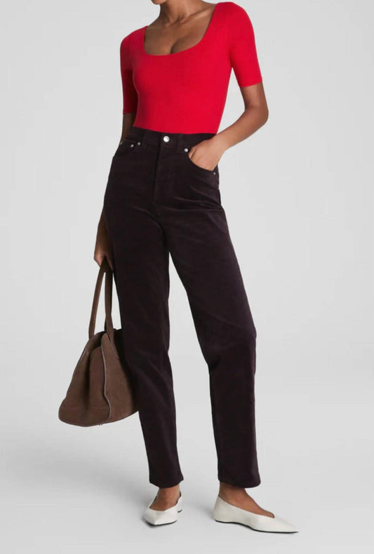 Spanx - Corduroy Straight Leg Jeans