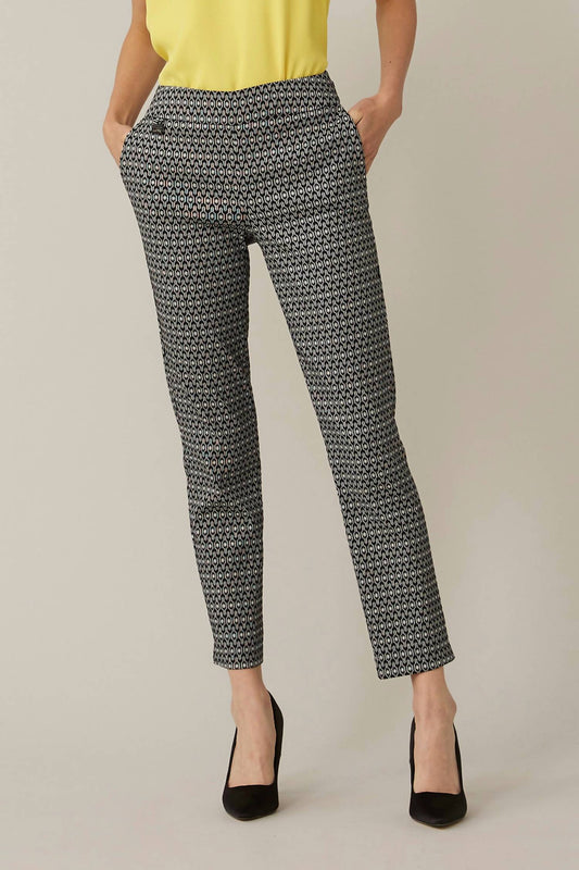 Joseph Ribkoff - Slim Fit Printed Pant