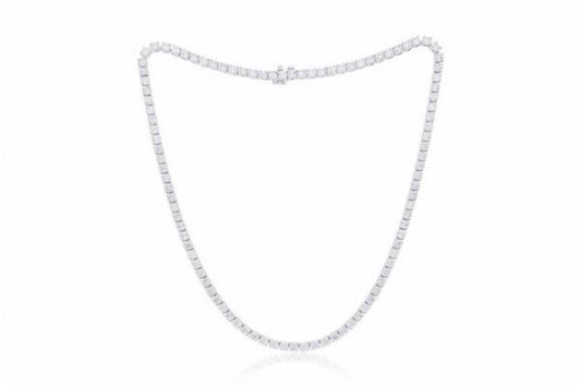 Diana M Jewels - 5.45 Cts Lab Grown Diamond Tennis Necklace