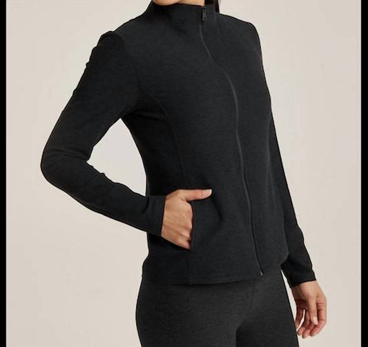 Beyond Yoga - Spacedye On the Go Mock Neck Jacket