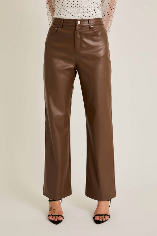 Le Lis - Fallin' For You Leather Pant