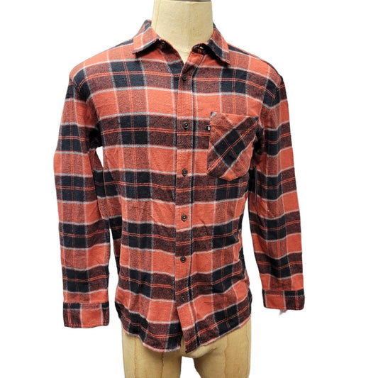 Junk Food - Men's Long Sleeve Plaid Shirt