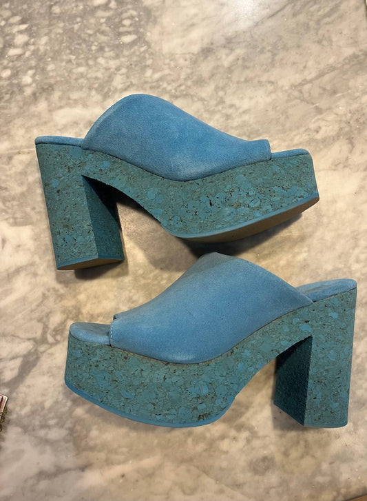 Intentionally Blank - Women's Craze Platform Mule Heels