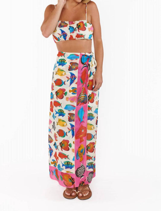 Show Me Your Mumu - Tia Wrap Midi Skirt