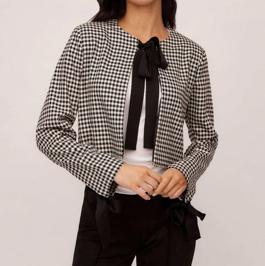 Fifteen Twenty - Poppy Bow Micro Jacket