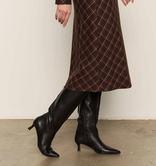 Sanctuary - Autumn Plaid Midi Skirt