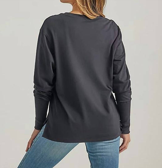 Wrangler - Graphic Long Sleeve Relaxed Tee