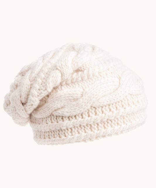 Nirvanna Designs - Women's Cable Slouch Hat