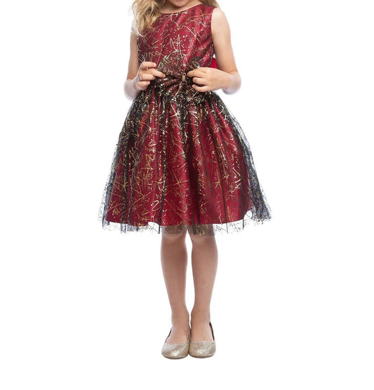 Sweet Kids - Splatter Paint Special Occasion Dress