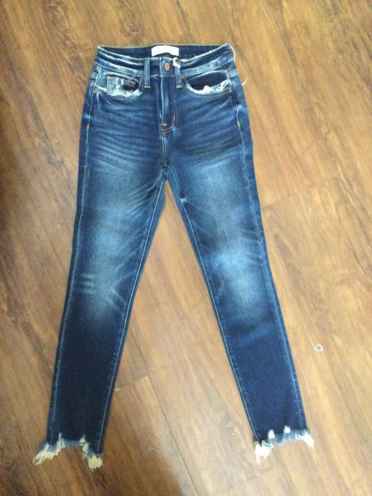 Flying Monkey - Skinny with frayed hem