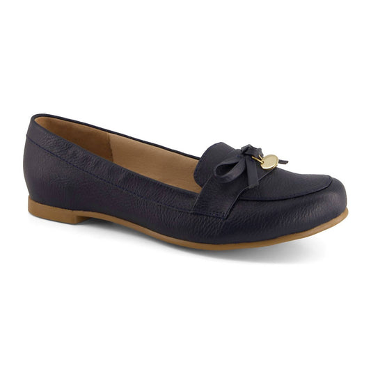 Andrea - Women's Classic Flats With Bow