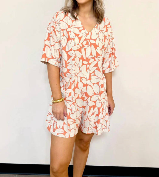 Uncle Frank - Pleated Hem Romper