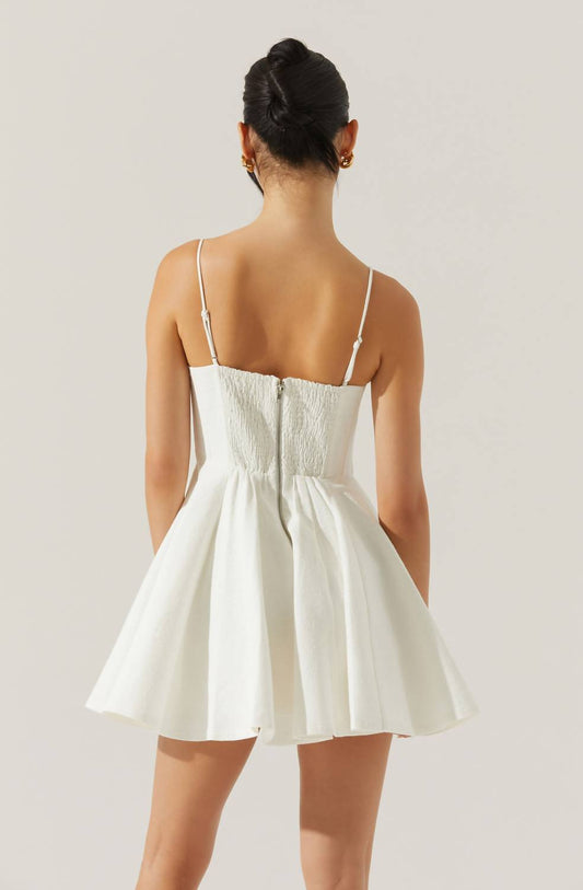 Astr - Fenna Textured Corset Mini Dress