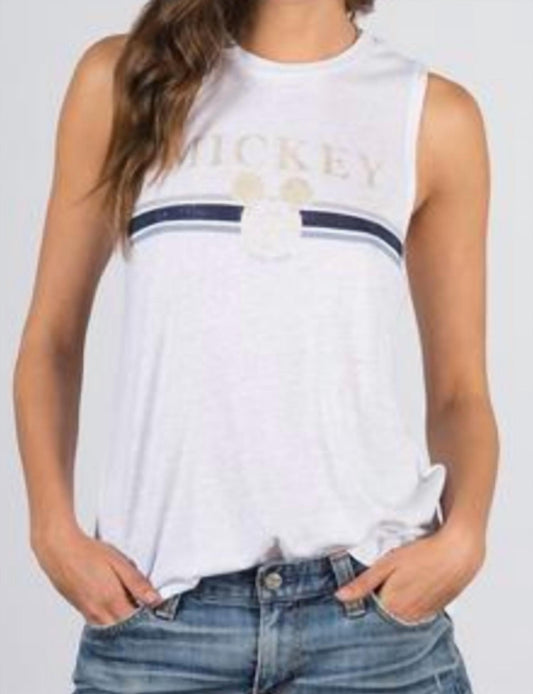 Gold Mickey Muscle Tank