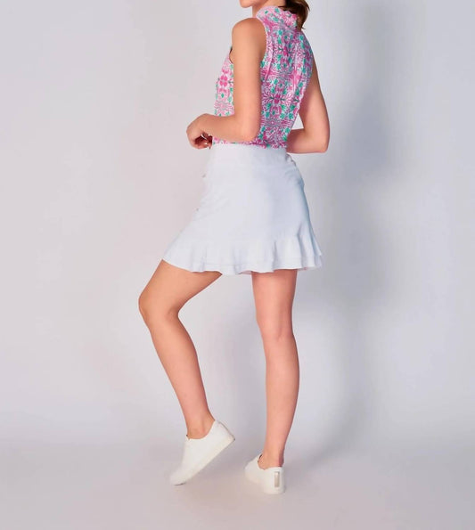 G Lifestyle - Ruffle Bottom Tennis Skort