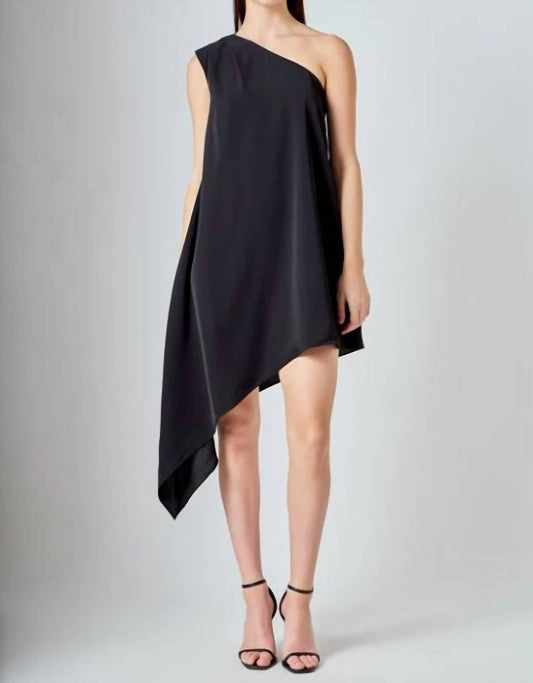 Endless Rose - One Shoulder Asymmetrical Dress