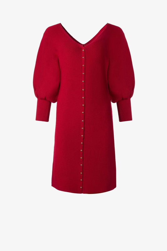 Iris Setlakwe - Women's Cardigan Dress With Batwing Sleeve