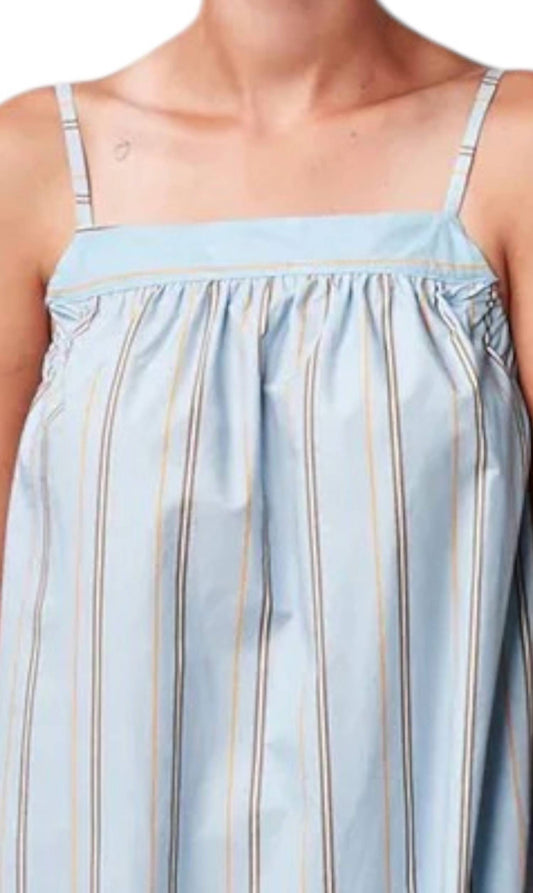 Stateside - Column Stripe Poplin Maxi Dress