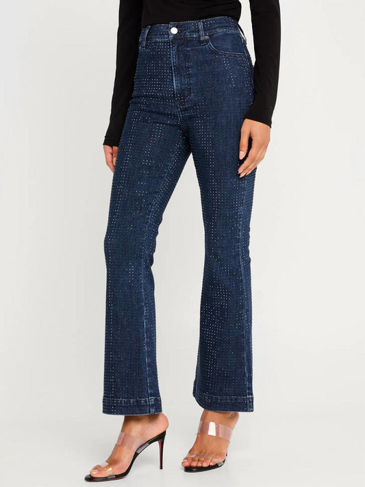 Veronica Beard - Carson High Rise Ankle Flare Jeans