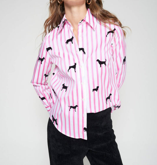 Vilagallo - Mafalda Flocado Long Sleeve Shirt