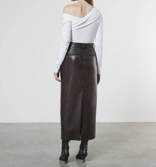 Enza Costa - CASHMERE ONE-SHOULDER DRAPE TOP