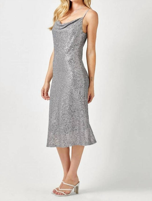 Sequin Slip Dress