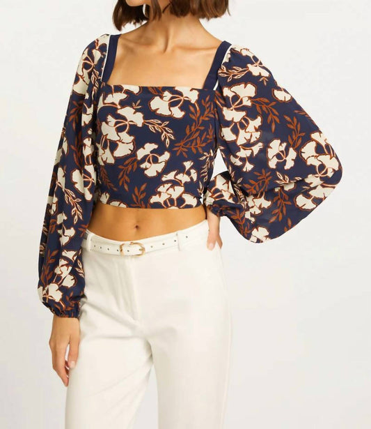 Caballero - Rosine Ginko Block Print Top
