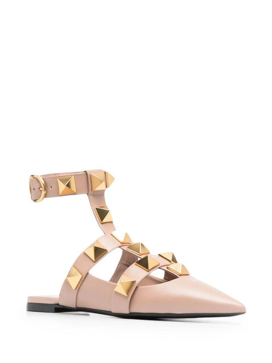 Valentino Garavani - Women's Roman Stud Ballerina Shoes