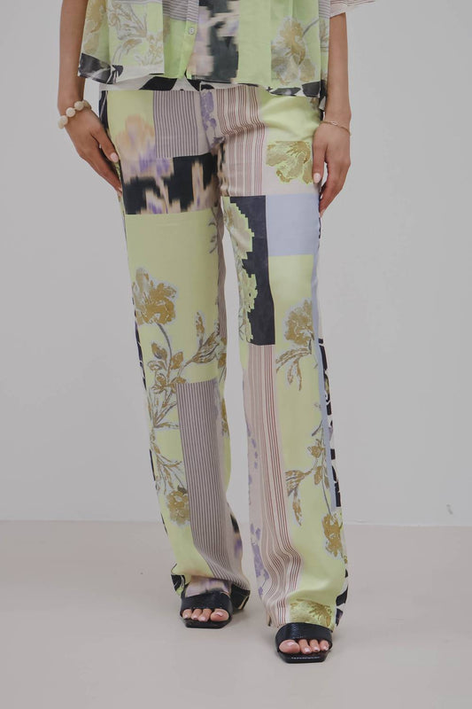 Forte Forte - Secret Garden Print Twill Pant