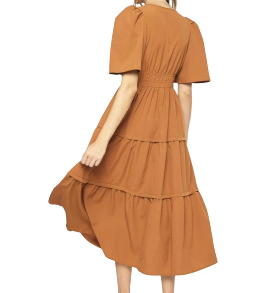 Entro - Tiered Maxi Dress