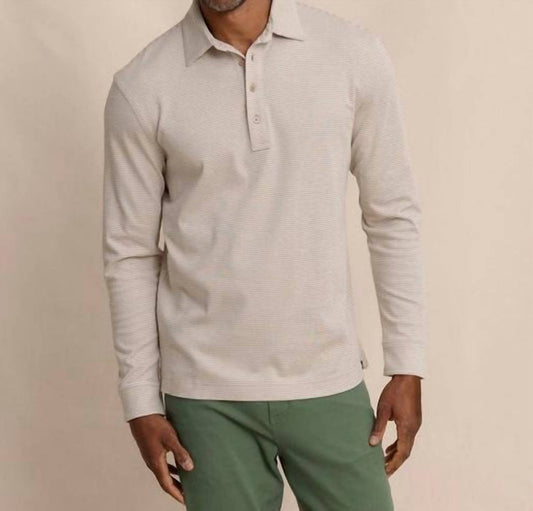 Southern Tide - Sandy Cay Long Sleeve Knit Polo